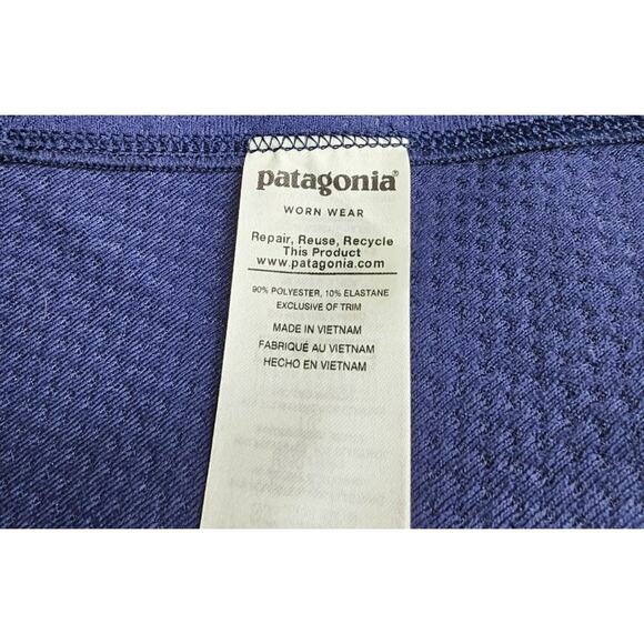 Patagonia Mens XXL Blue Adze Zippered Jacket 2XL - Picture 6 of 10